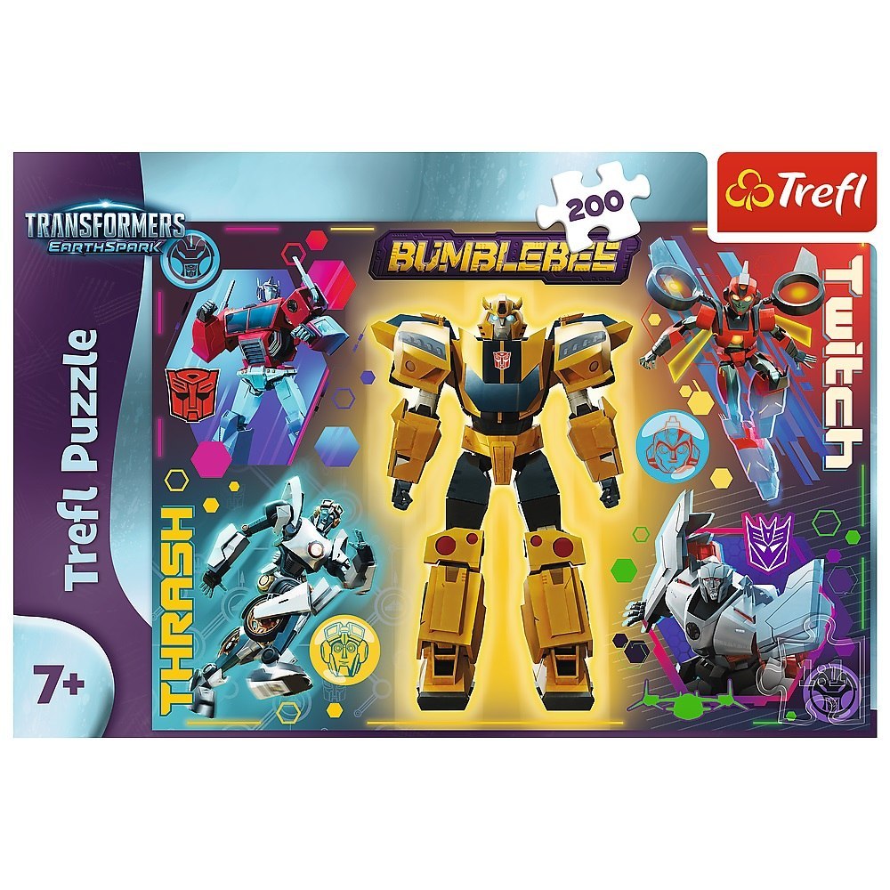 PUZZLE 200 PIEZAS TRANSFORMERS TREFL 13300 TR TREFL